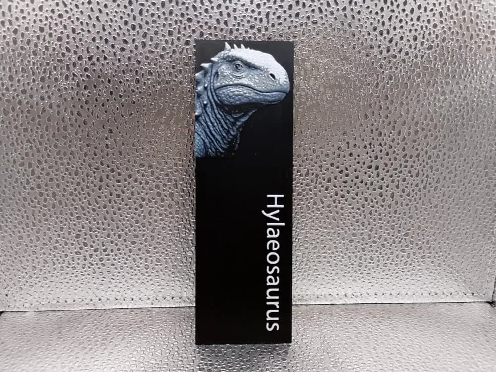 Hylaeosaurus Bookmark hueforge by Borishotch Industries HueForge model: Hylaeosaurus Bookmark hueforge by Borishotch Industries