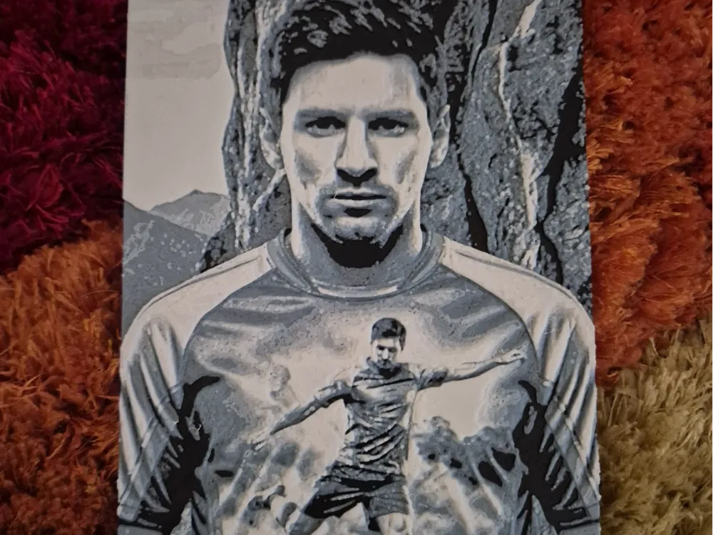 Messi hueforge by Buntsta HueForge model: Messi hueforge by Buntsta