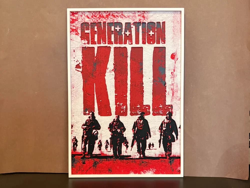 Generation Kill Hueforge by Estiv HueForge model: Generation Kill Hueforge by Estiv