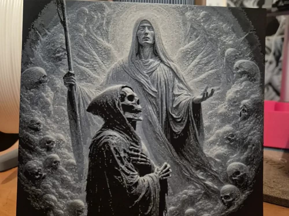 a new beginning hueforge by Buntsta HueForge model: a new beginning hueforge by Buntsta