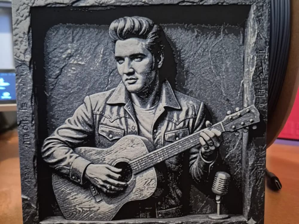 elvis slate by Buntsta HueForge model: elvis slate by Buntsta