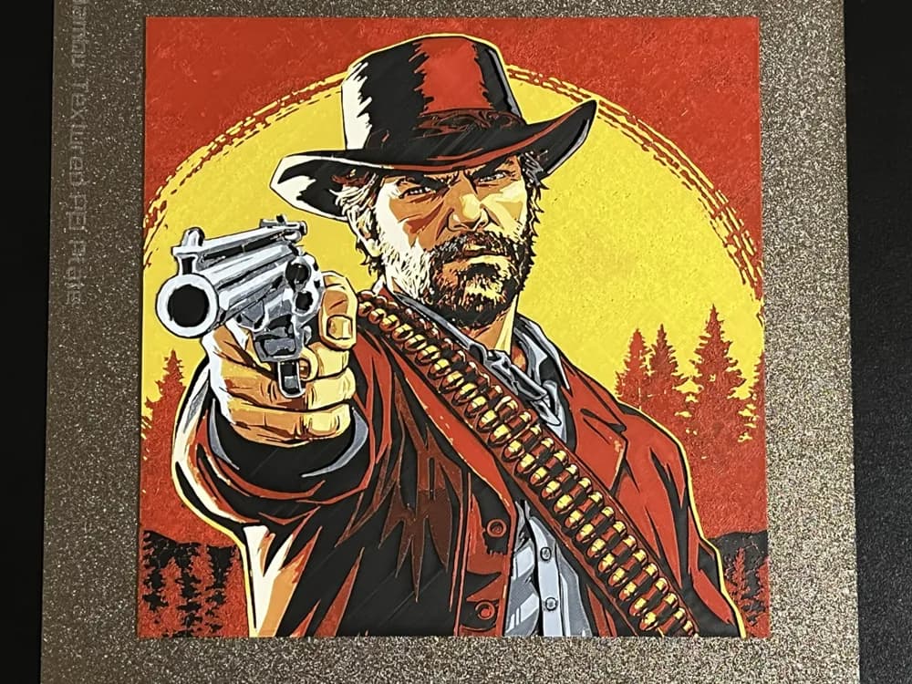 Arthur Morgan Hueforge by FantasyZ HueForge model: Arthur Morgan Hueforge by FantasyZ