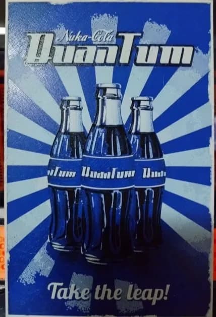 Nuka Cola QuanTum (HueForge) by Asgar3D HueForge model: Nuka Cola QuanTum (HueForge) by Asgar3D