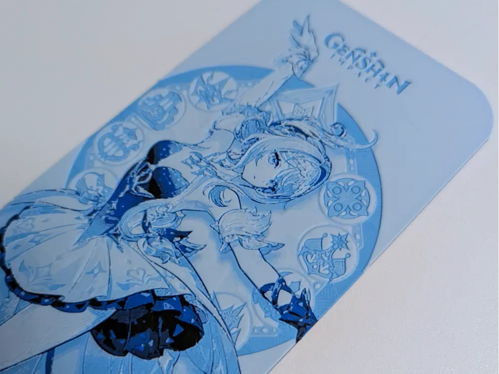 Odette Genshin Impact Character Card HueForge