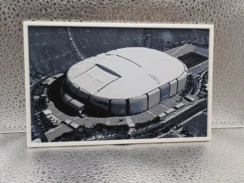 Arizona Cardinals – State Farm Stadium Hueforge by Borishotch Industries HueForge model: Arizona Cardinals – State Farm Stadium Hueforge by Borishotch Industries