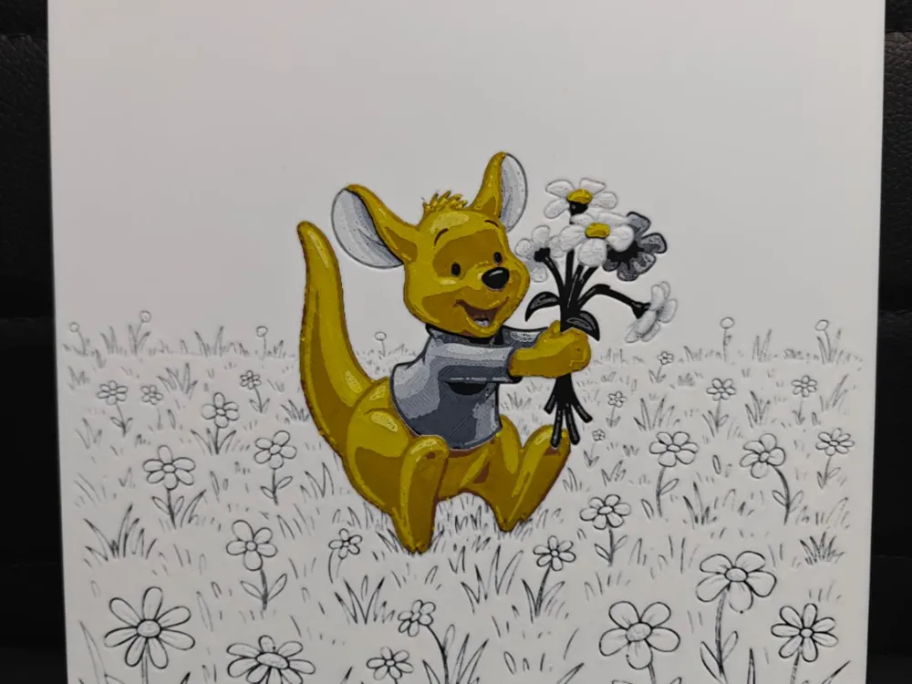 Roo Winnie the Pooh by TheHueforgeLady HueForge model: Roo Winnie the Pooh by TheHueforgeLady
