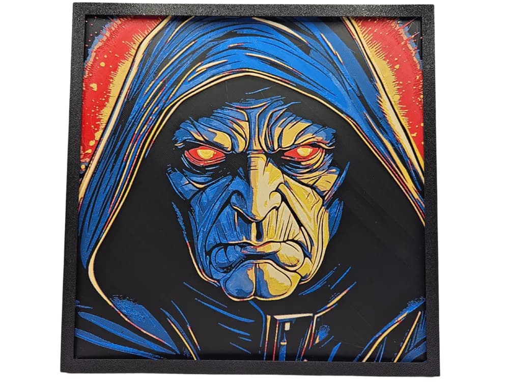 Why so Sidious? by BusyKikiBee HueForge model: Why so Sidious? by BusyKikiBee