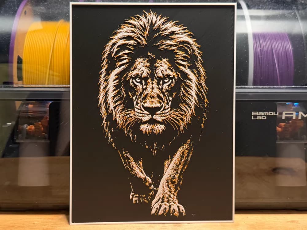 Lion HueForge Lion HueForge