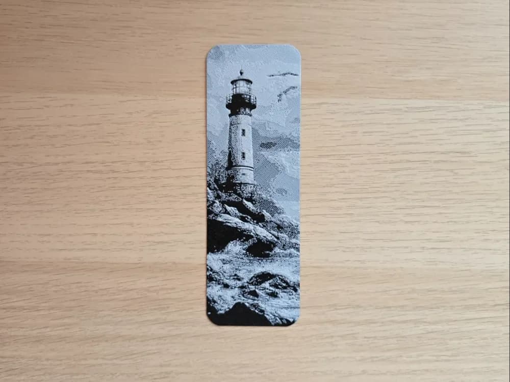 Lighthouse 5 Bookmark by Atrus Design HueForge model: Lighthouse 5 Bookmark by Atrus Design