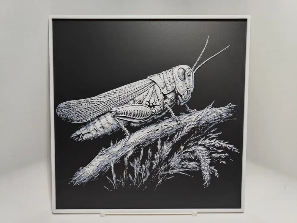 HueForge model: Grasshopper - Hueforge by BeaN