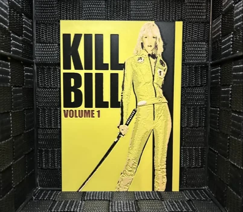 Hueforge Movie Poster - Kill Bill Vol. 1 - by JoDau HueForge model: Hueforge Movie Poster - Kill Bill Vol. 1 - by JoDau