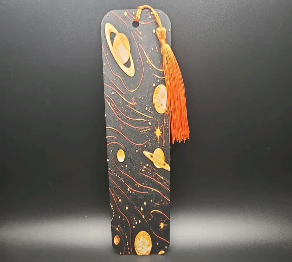 Space Bookmark by the_bearded_jedi HueForge model: Space Bookmark by the_bearded_jedi