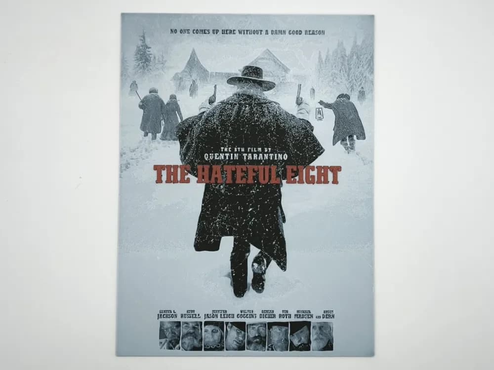 hateful eight poster - hueforge by Altf4-Formation HueForge model: hateful eight poster - hueforge by Altf4-Formation