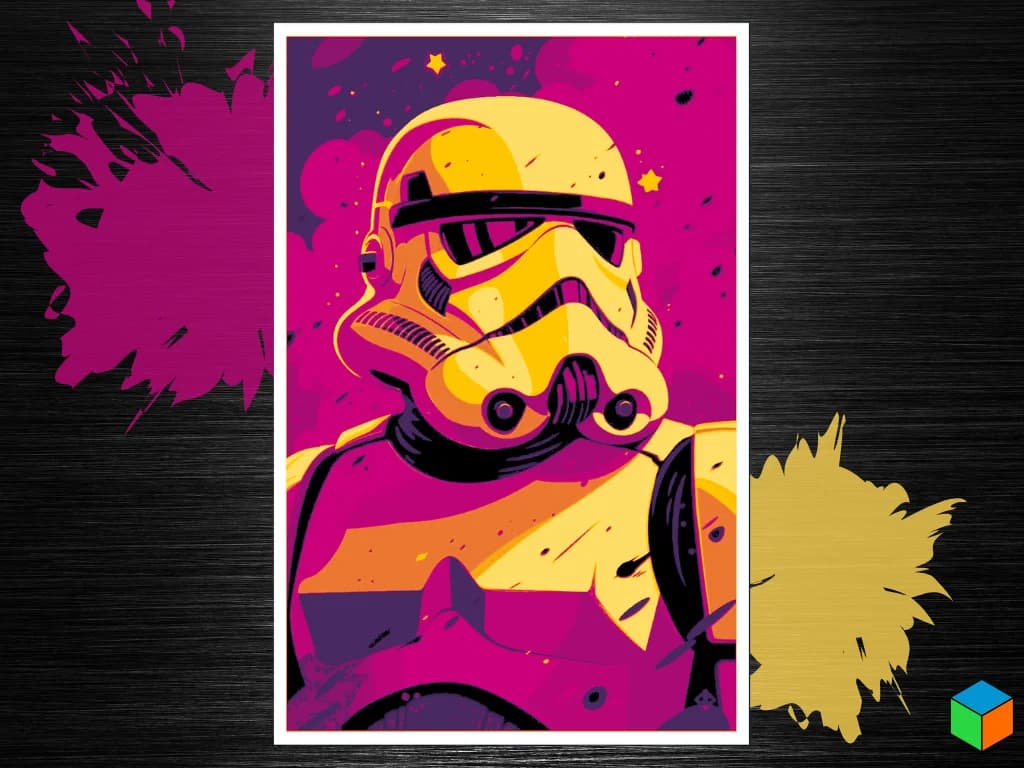 HueForge model: Stormtrooper (Bonus File) by 3D Prints By Vic