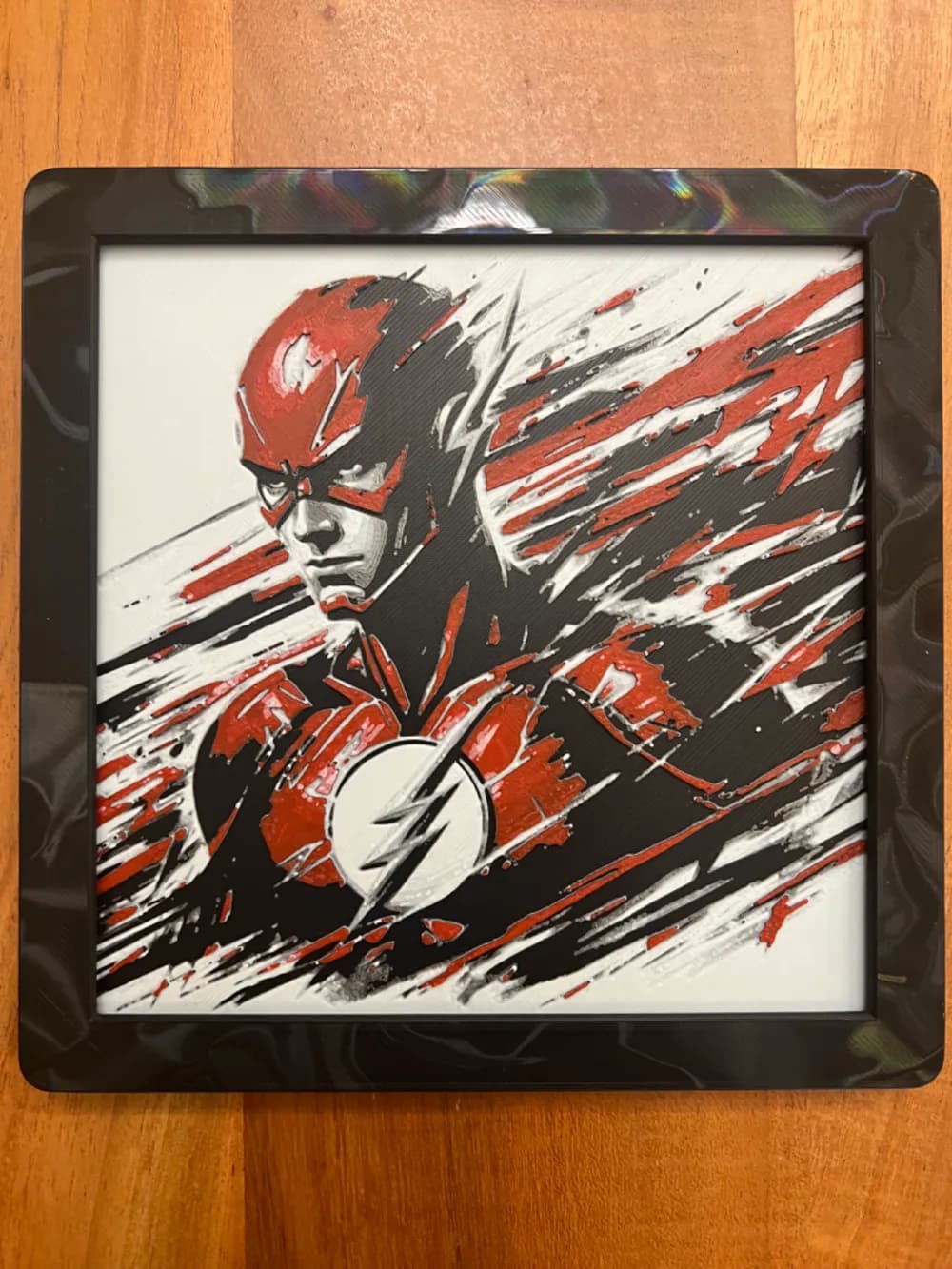 The Flash by JustBe 3D Printing HueForge model: The Flash by JustBe 3D Printing