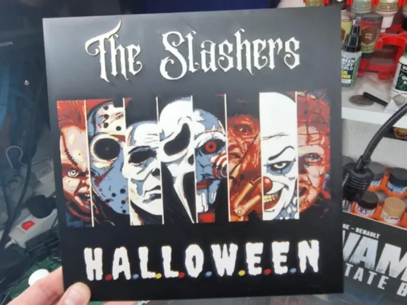 The Slashers Hueforge - Halloween by Dakiren HueForge model: The Slashers Hueforge - Halloween by Dakiren