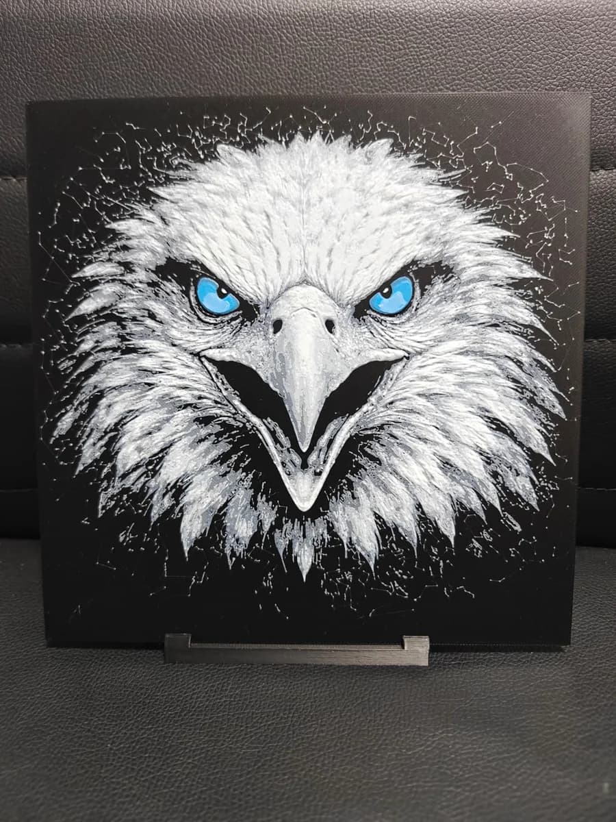 Eagle / Dark Beast Series by TheHueforgeLady HueForge model: Eagle / Dark Beast Series by TheHueforgeLady