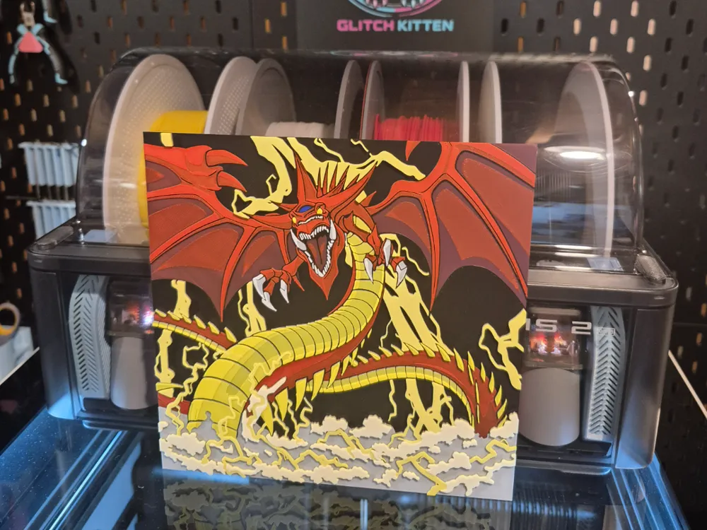 Slifer The Sky Dragon - Yugioh Hueforge Slifer The Sky Dragon - Yugioh Hueforge