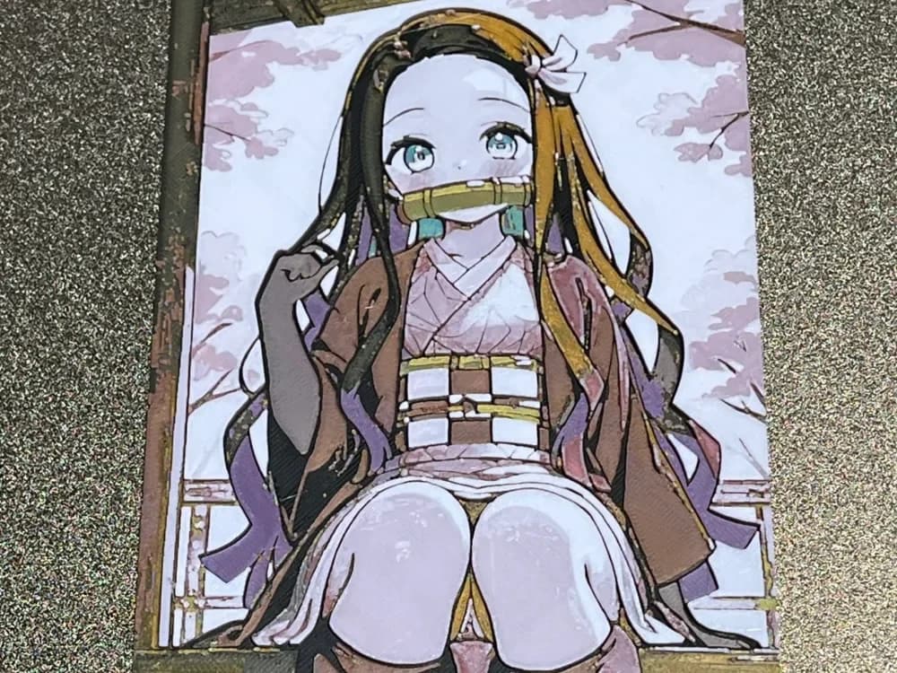 DemonSlayer_Nezuko by FantasyZ HueForge model: DemonSlayer_Nezuko by FantasyZ