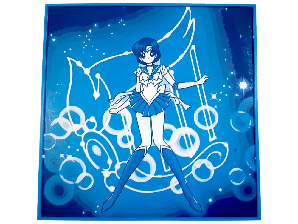 Sailor Mercury Hueforge Anime Manga Sailor Moon by Elsie Moonshadow HueForge model: Sailor Mercury Hueforge Anime Manga Sailor Moon by Elsie Moonshadow