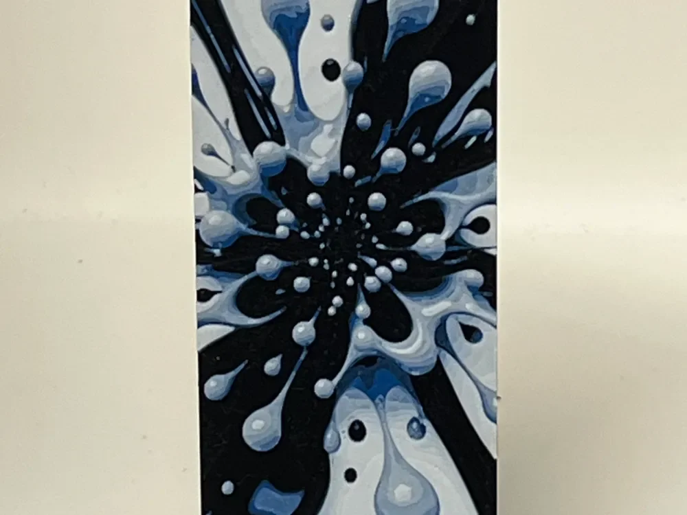 Splash Bookmark by Morganja HueForge model: Splash Bookmark by Morganja