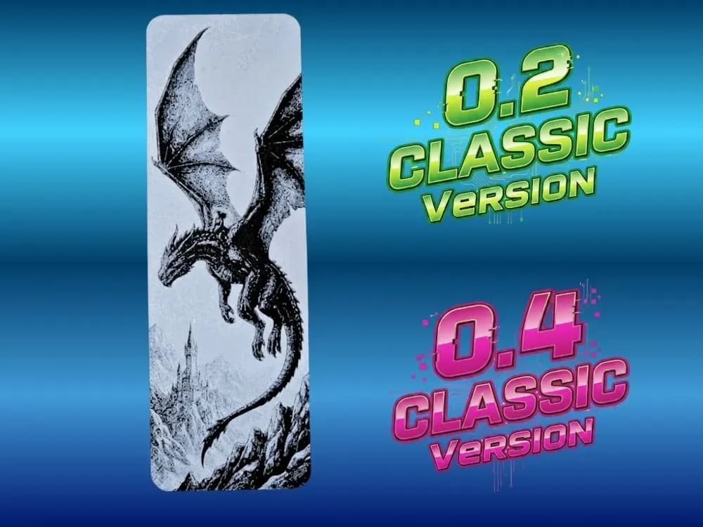 Fly Dragon Bookmark by Atrus Design HueForge model: Fly Dragon Bookmark by Atrus Design