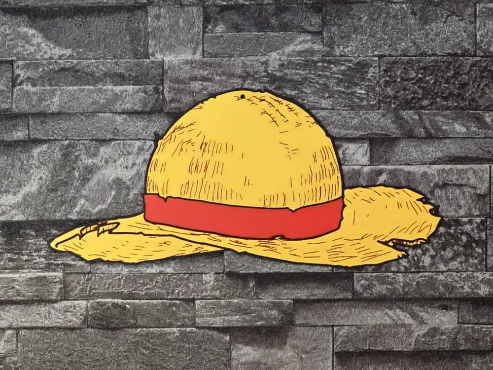 HueForge model: Hueforge Hat Luffy One Piece 3 colors by StefBull85