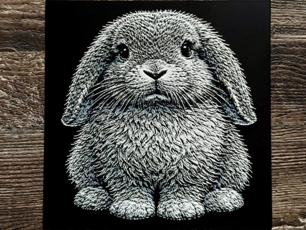 Bunny HueForge Wildlife Series by novy HueForge model: Bunny HueForge Wildlife Series by novy