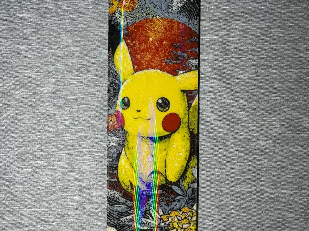 HueForge model: Pikachu 1 Bookmark - Flatforge by Hey Ben