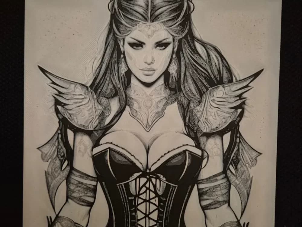 wonder women hueforge by Buntsta HueForge model: wonder women hueforge by Buntsta