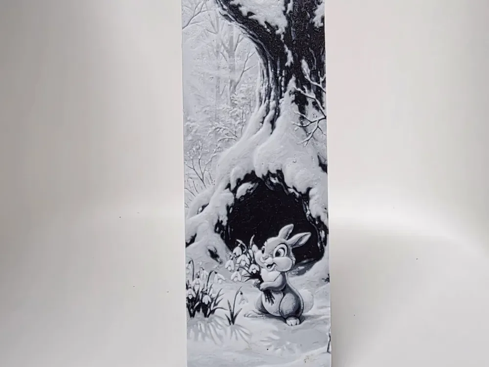 Thumper Bookmark by Morganja HueForge model: Thumper Bookmark by Morganja