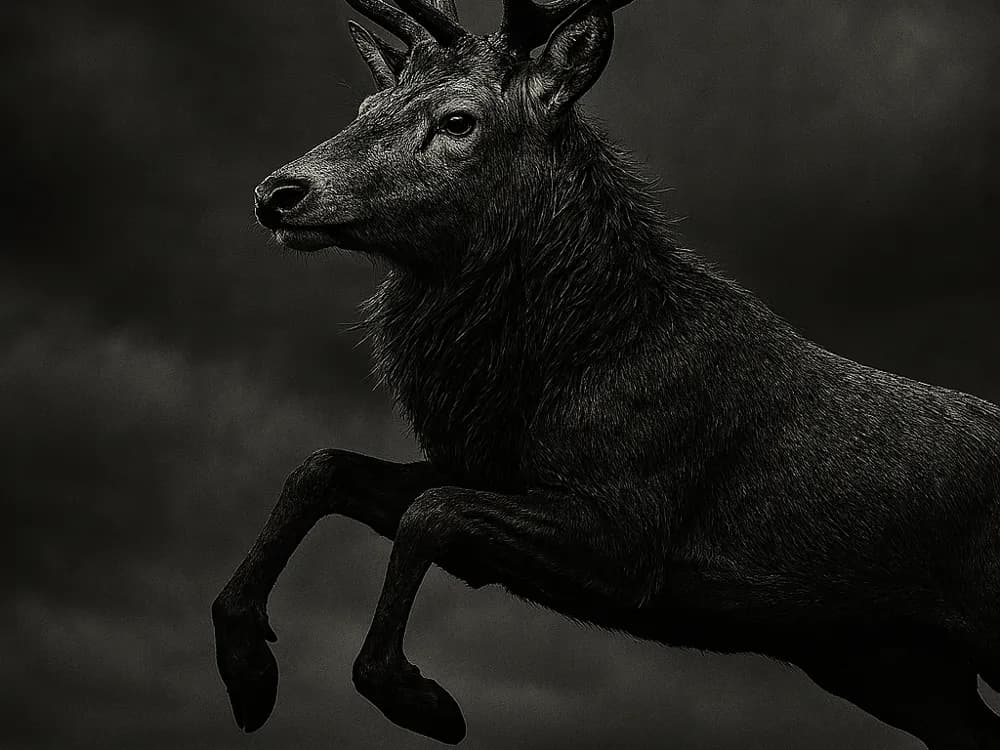 Hueforge Stag by cterry2000 HueForge model: Hueforge Stag by cterry2000
