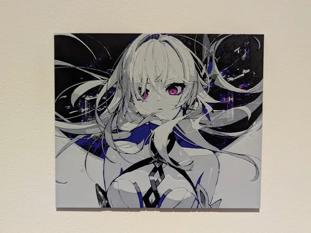 HueForge model: Genshin Impact Skirk Hueforge (Art by スコッティ) by Razel