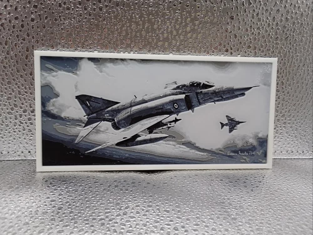 McDonnell Douglas F-4 Phantom II – Hueforge by Borishotch Industries HueForge model: McDonnell Douglas F-4 Phantom II – Hueforge by Borishotch Industries