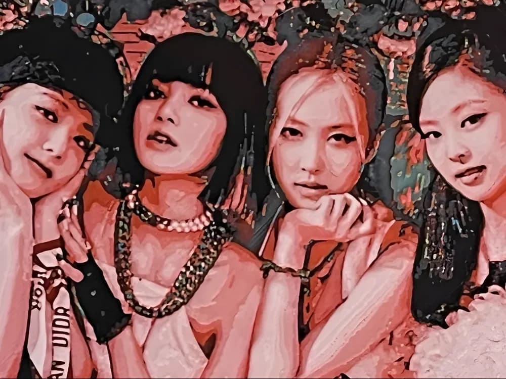 HueForge model: Blackpink by FantasyZ