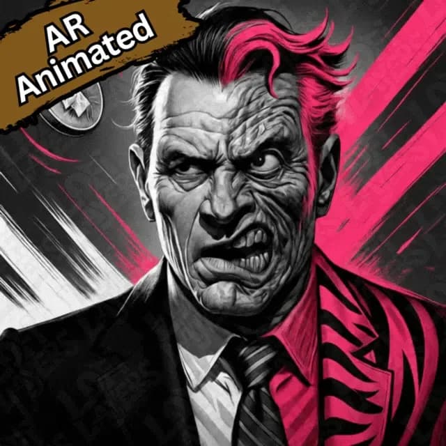 Two-Face Hueforge by LoFi Layers HueForge model: Two-Face Hueforge by LoFi Layers