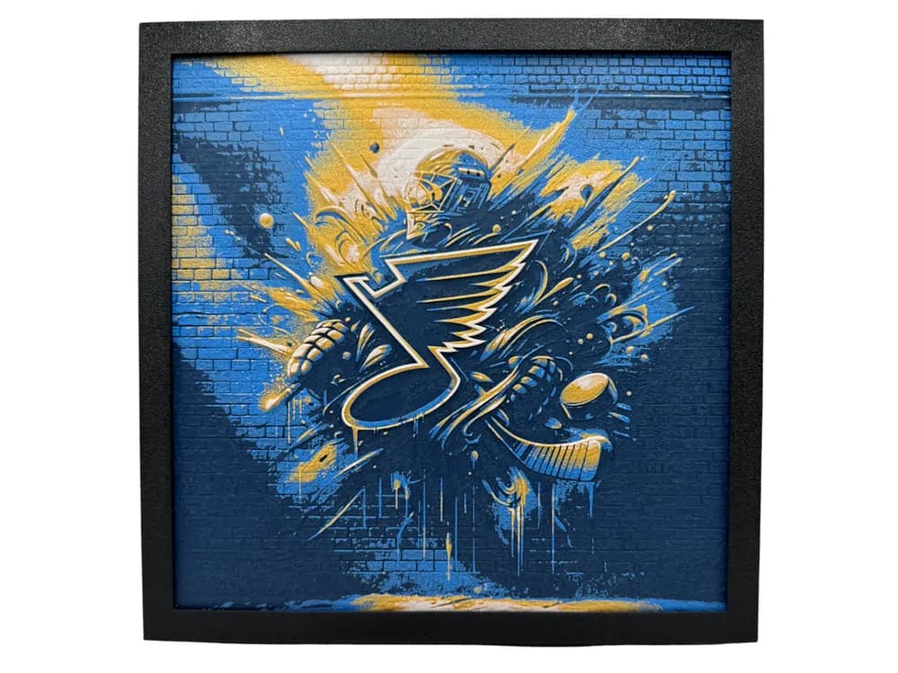 St Louis Blues - NHL Hueforge by Canadian Gamer HueForge model: St Louis Blues - NHL Hueforge by Canadian Gamer