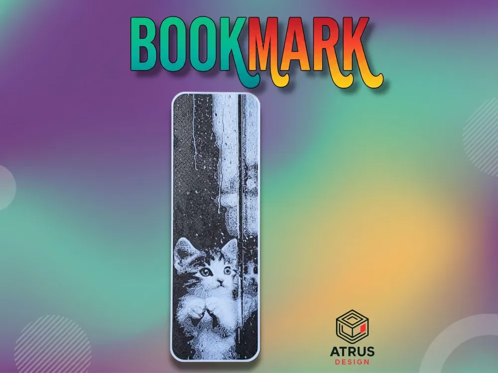 Kitten Window Bookmark Kitten Window Bookmark