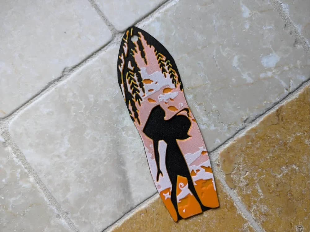 Pocahontas - Pocahontas Bookmark Hueforge Pocahontas - Pocahontas Bookmark Hueforge