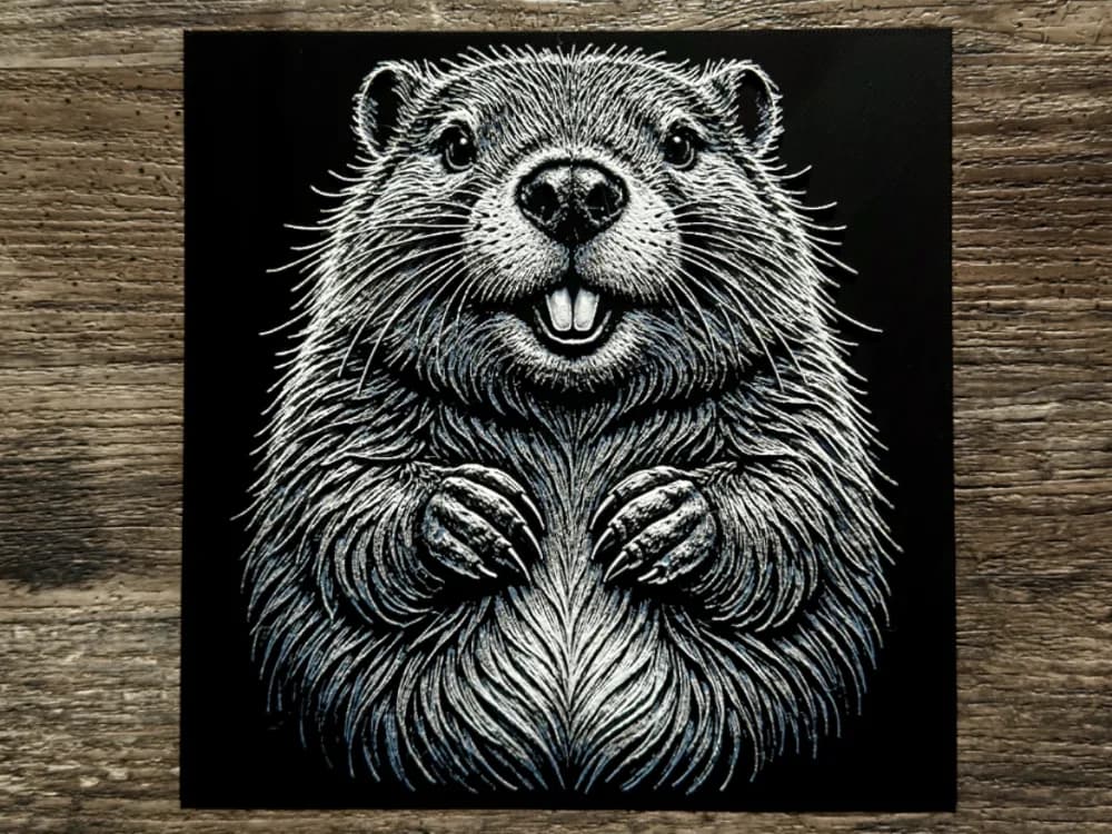 Beaver Wildlife Series by novy HueForge model: Beaver Wildlife Series by novy