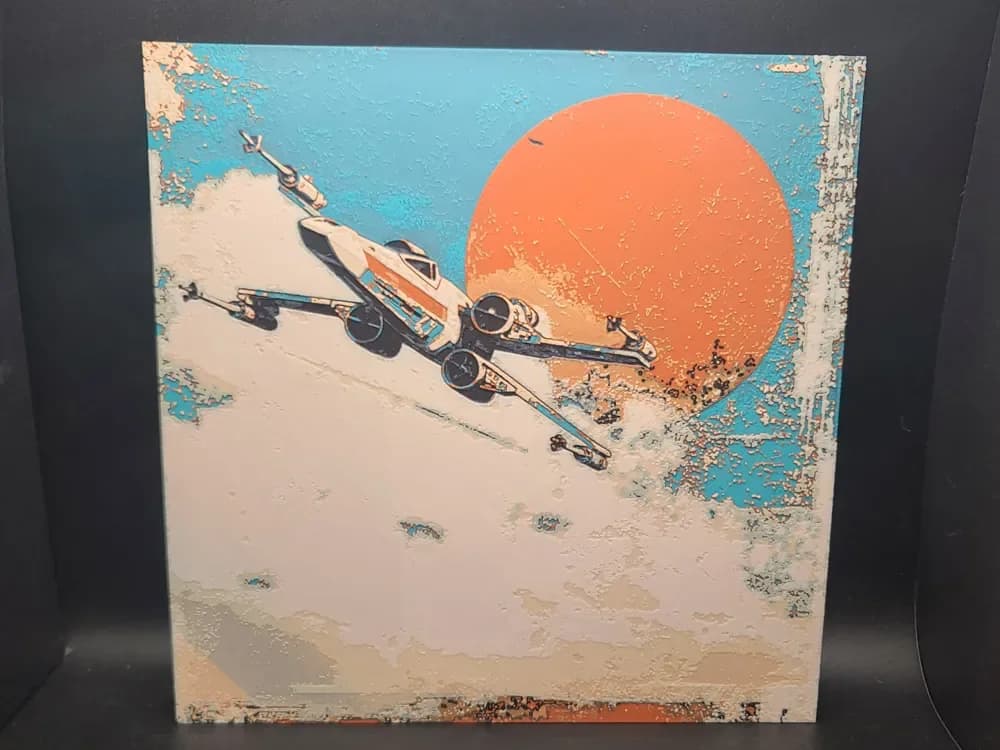 HueForge model: X Wing Hueforge by the_bearded_jedi