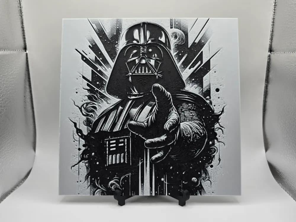 Darth Vader Star Wars by Kactus Fpv HueForge model: Darth Vader Star Wars by Kactus Fpv