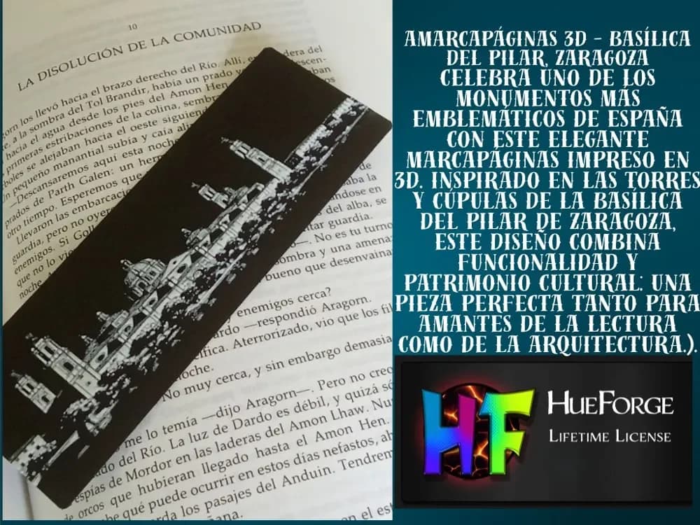 3D Bookmark – Basilica del Pilar, Zaragoza 3D Bookmark – Basilica del Pilar, Zaragoza