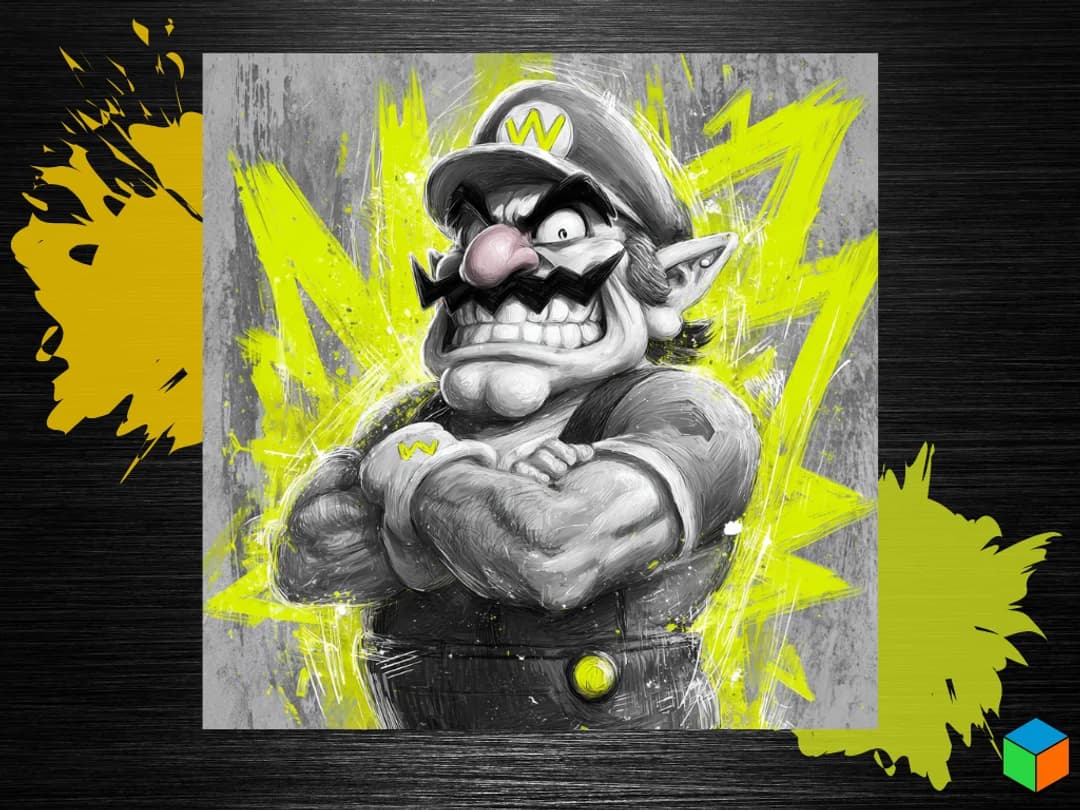🎮 September Drop #2 — Wario! by 3D Prints By Vic HueForge model: 🎮 September Drop #2 — Wario! by 3D Prints By Vic