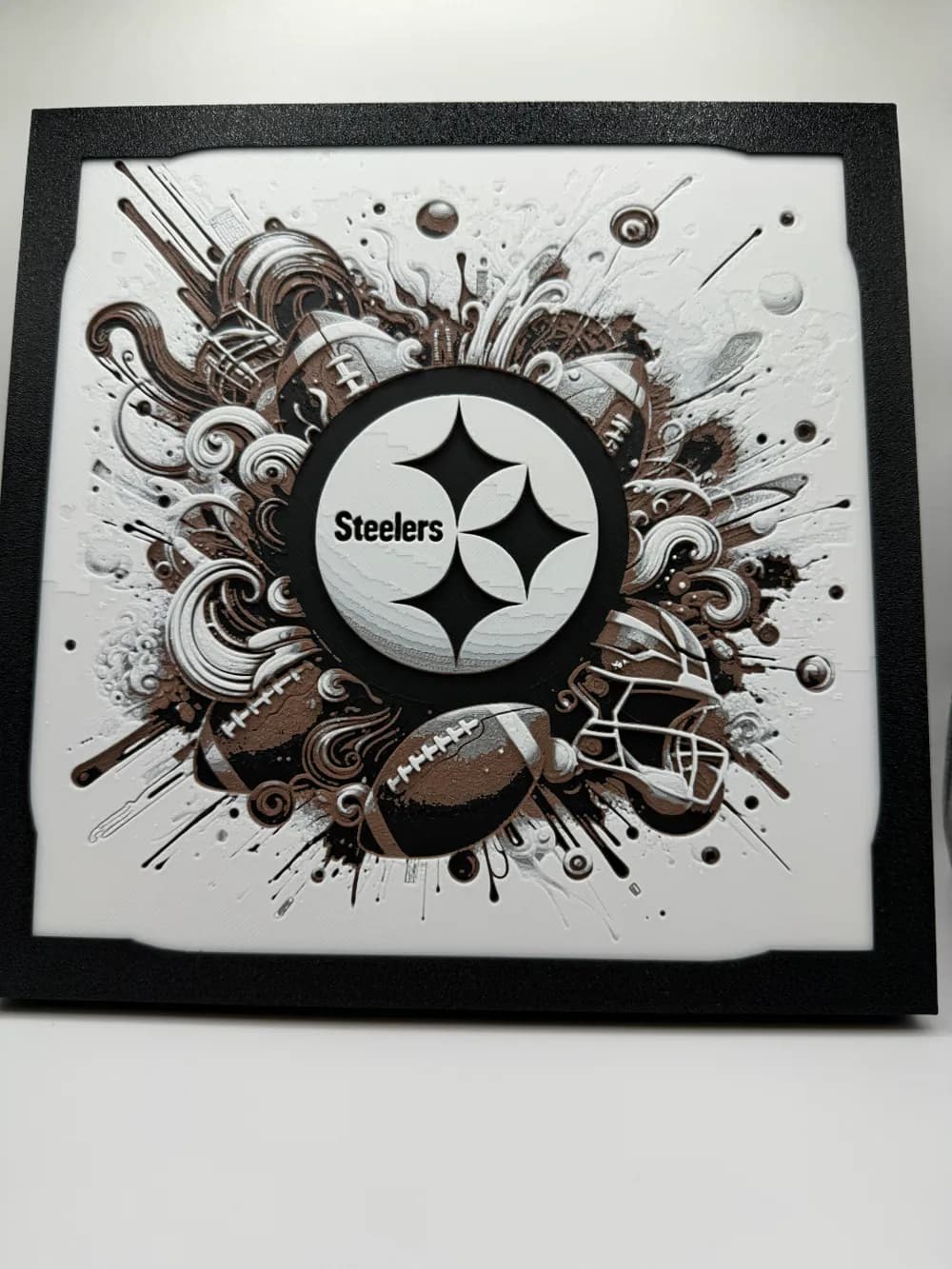 Pittsburgh Steelers - NFL Hueforge by Canadian Gamer HueForge model: Pittsburgh Steelers - NFL Hueforge by Canadian Gamer