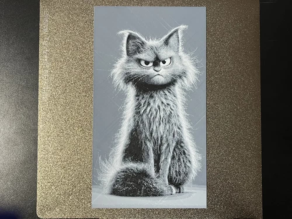 Angry Cat Hueforge by FantasyZ HueForge model: Angry Cat Hueforge by FantasyZ