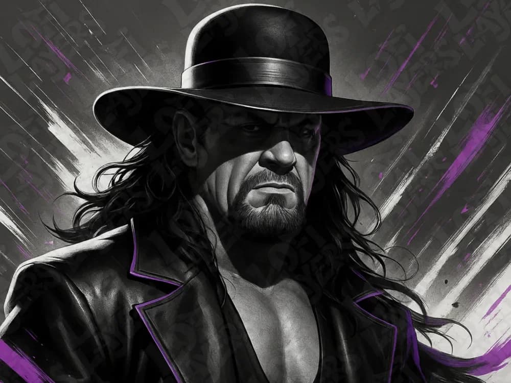 The Undertaker Hueforge by LoFi Layers HueForge model: The Undertaker Hueforge by LoFi Layers