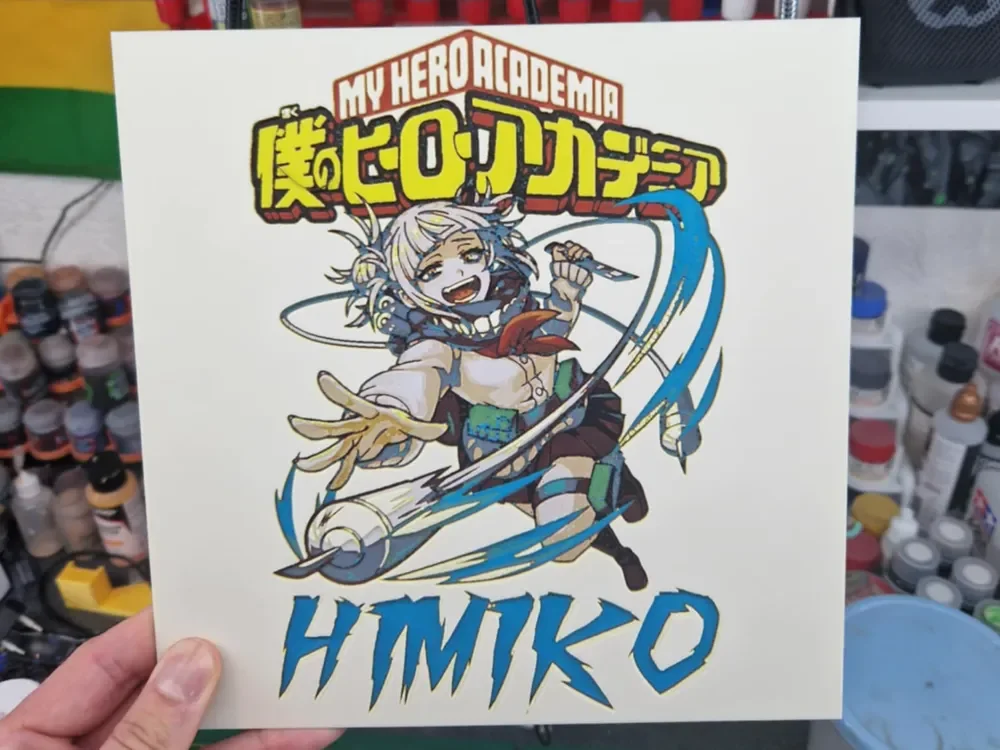 My Hero Academia Hueforge - HIMIKO by Dakiren HueForge model: My Hero Academia Hueforge - HIMIKO by Dakiren