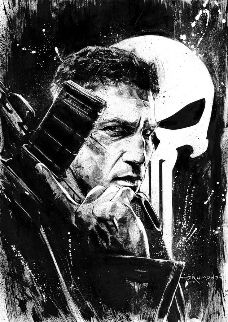 Punisher Hueforge ( Jon Bernthal ) by leshowpatate HueForge model: Punisher Hueforge ( Jon Bernthal ) by leshowpatate
