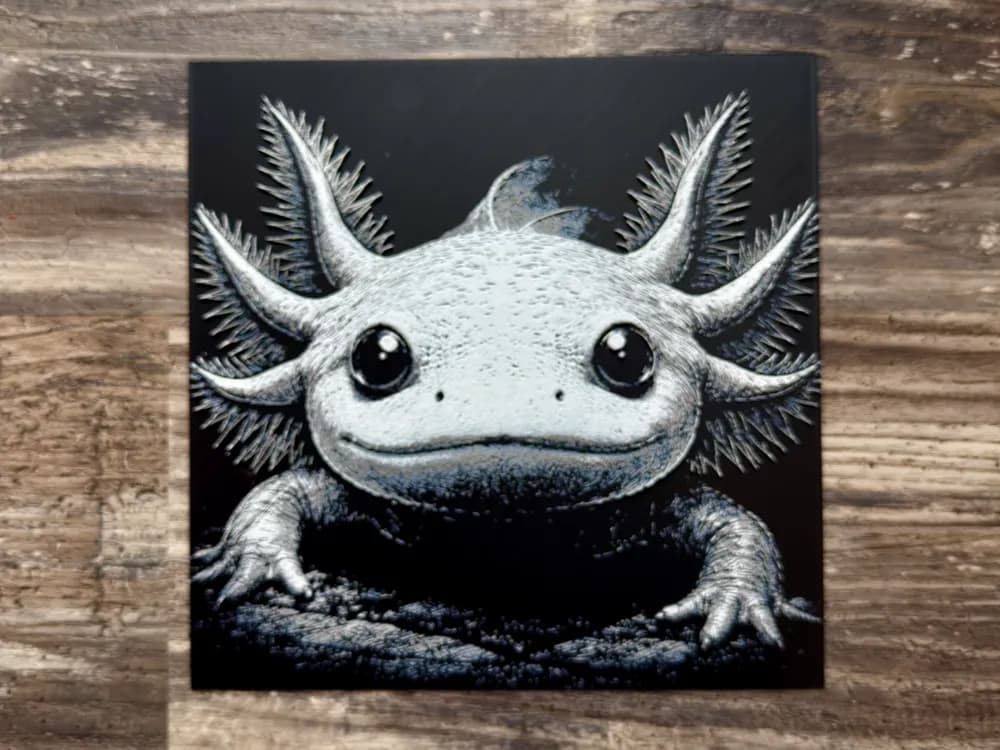 Axolotl Wildlife Series by novy HueForge model: Axolotl Wildlife Series by novy